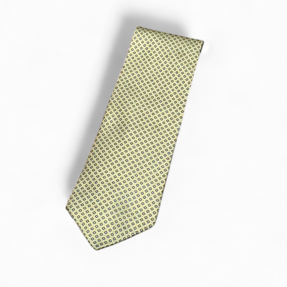 Izod - Green Geometric Tie
